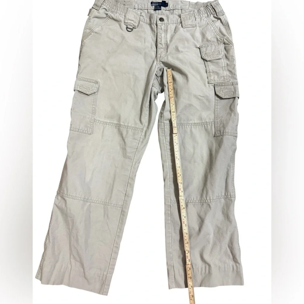 5.11‎ Tactical Women’s Utility Cargo Canvas Pants Regular Fit Khaki Tan Sz 14
